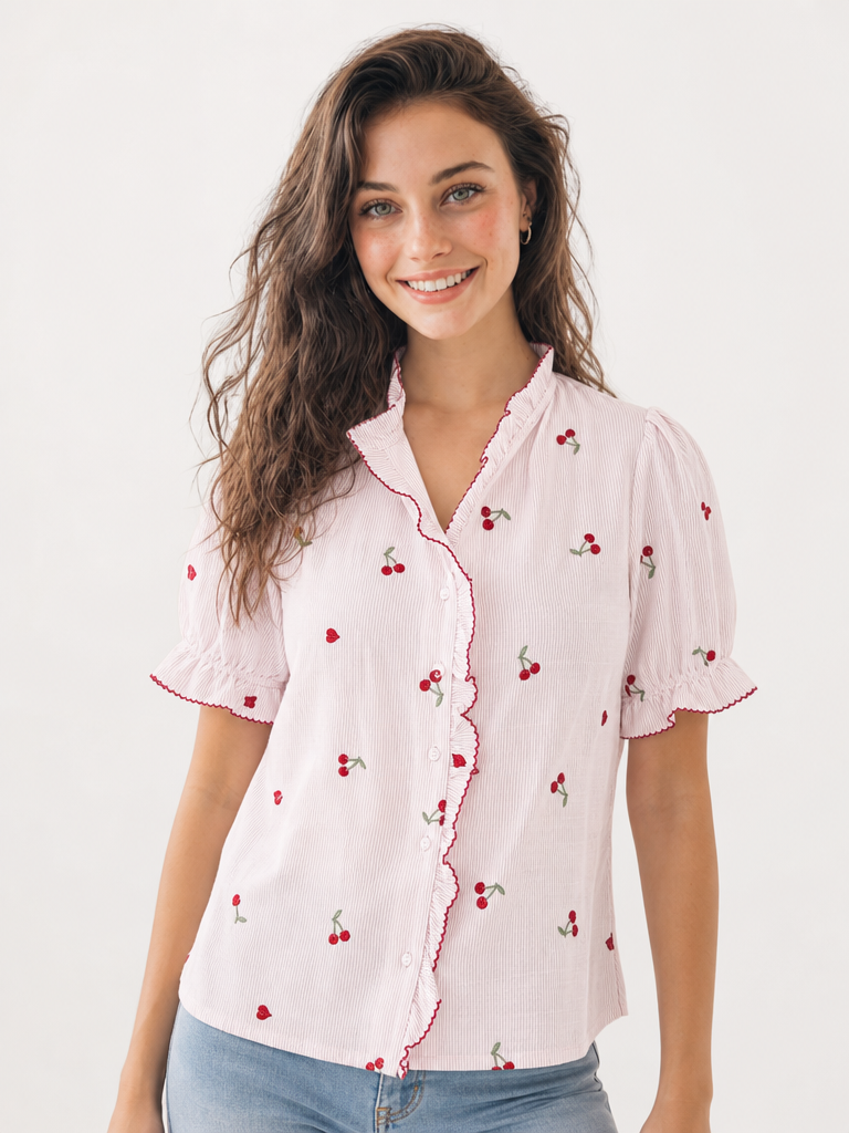 Camicia Ciliegia Pink