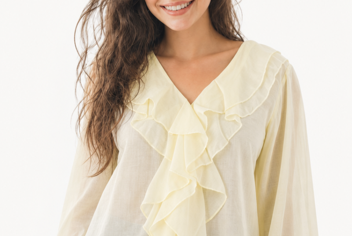 Camicia con Volant