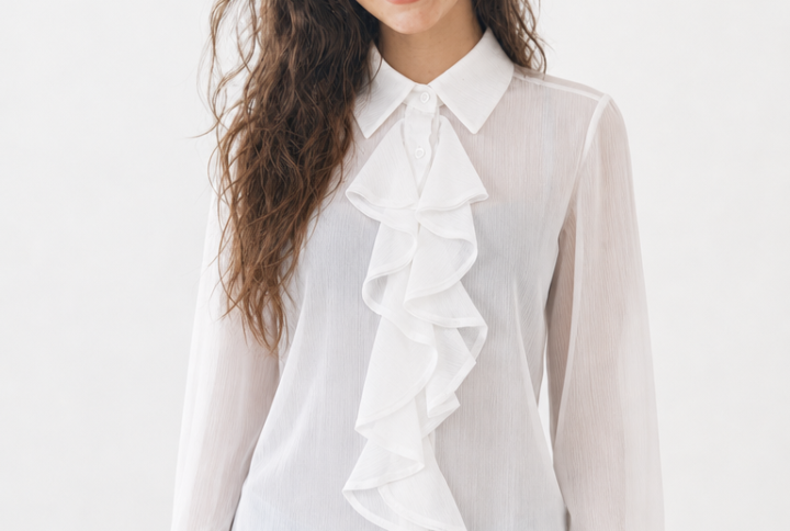 Camicia con Volant