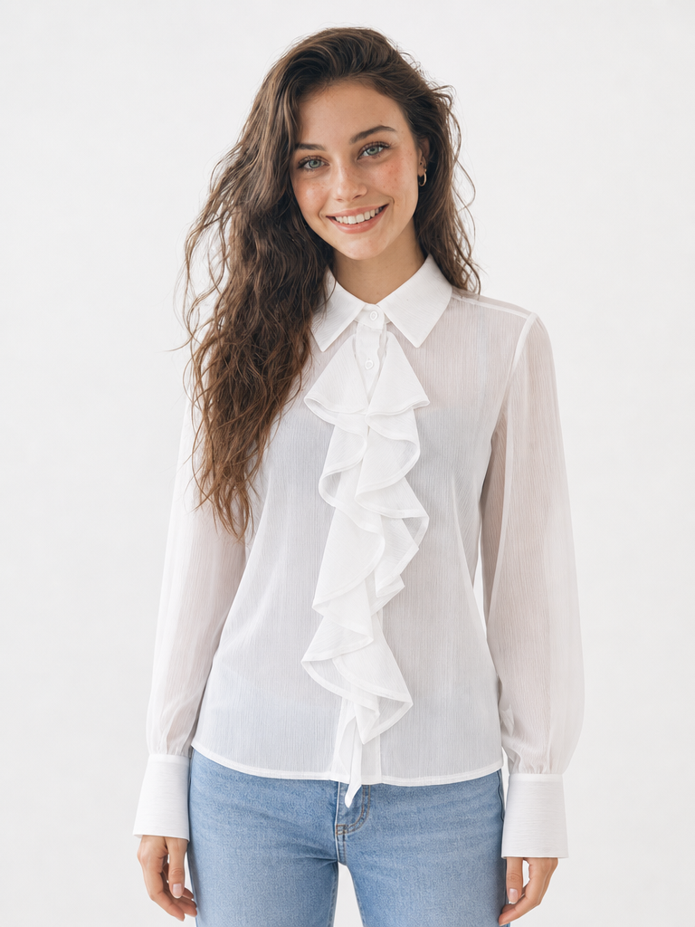 Camicia con Volanta
