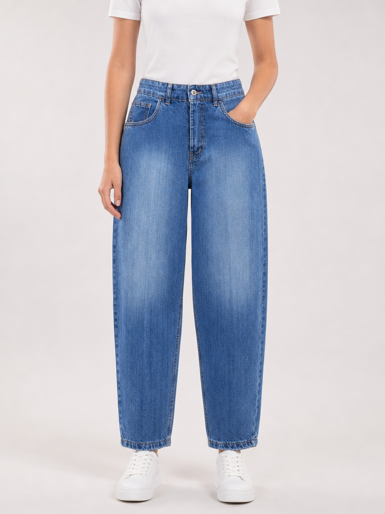 Jeans Denim Affusolato Light Blue
