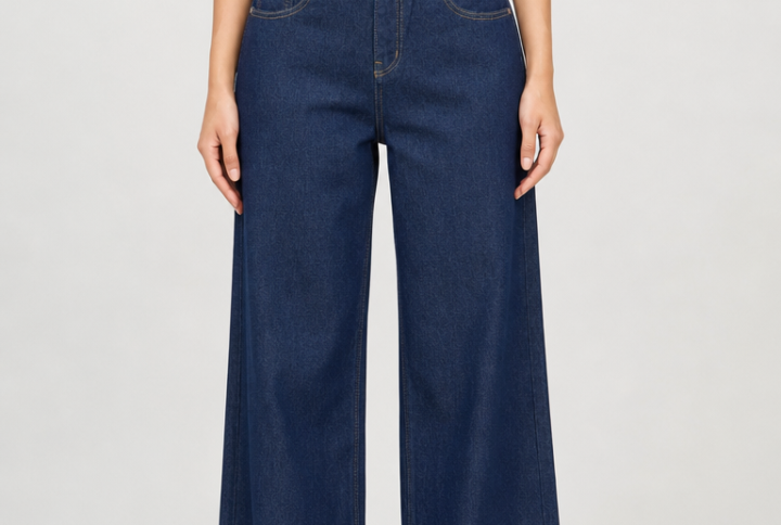 Jeans Straight Leg Raw Indigo