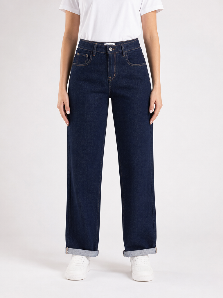 Jeans Tapered Raw Indigo