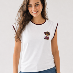 Maglia con Bordino Bordeaux